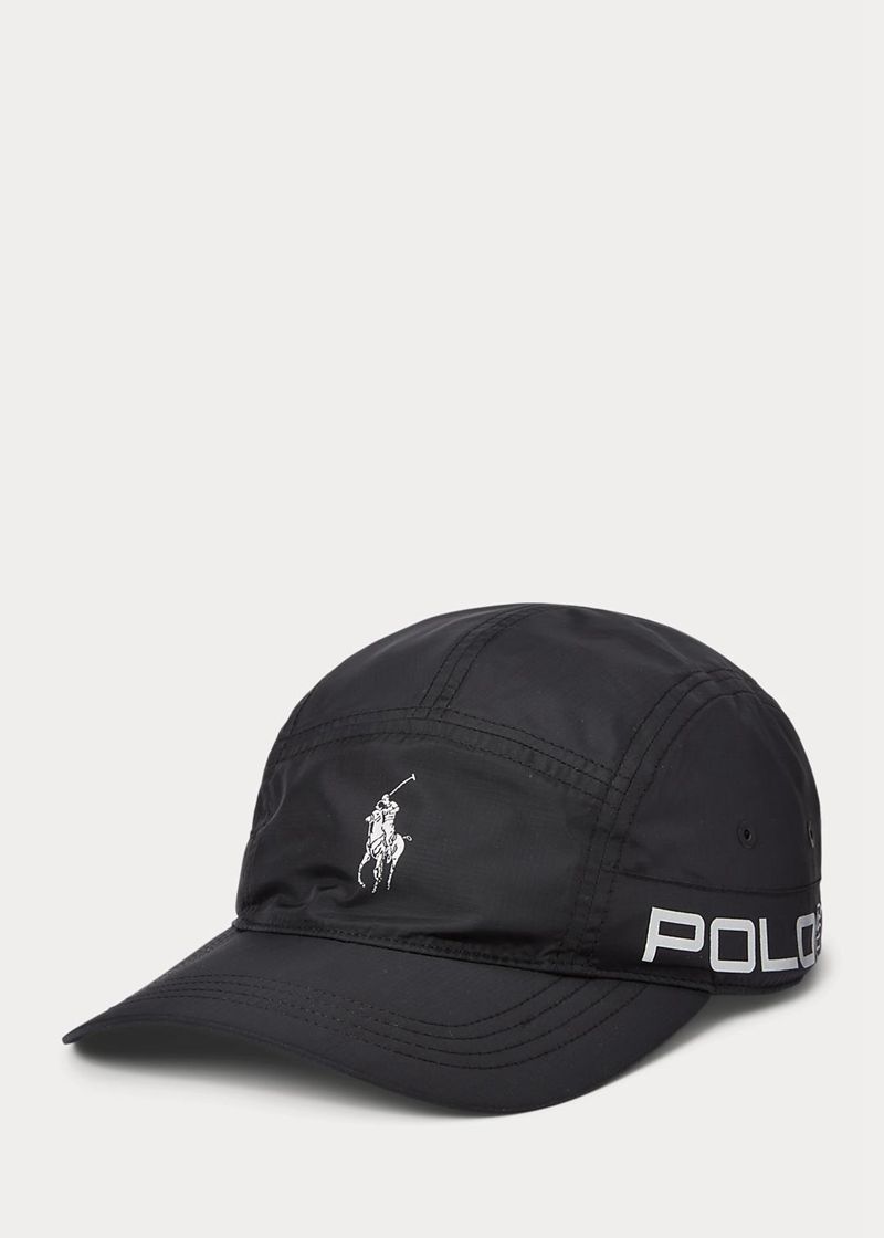 Gorra Polo Ralph Lauren Hombre Ripstop Five-Panel Chile Negras ZKHLX-0642